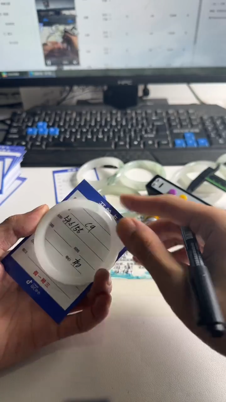 未镶嵌手镯石英质玉c9圈口52/53