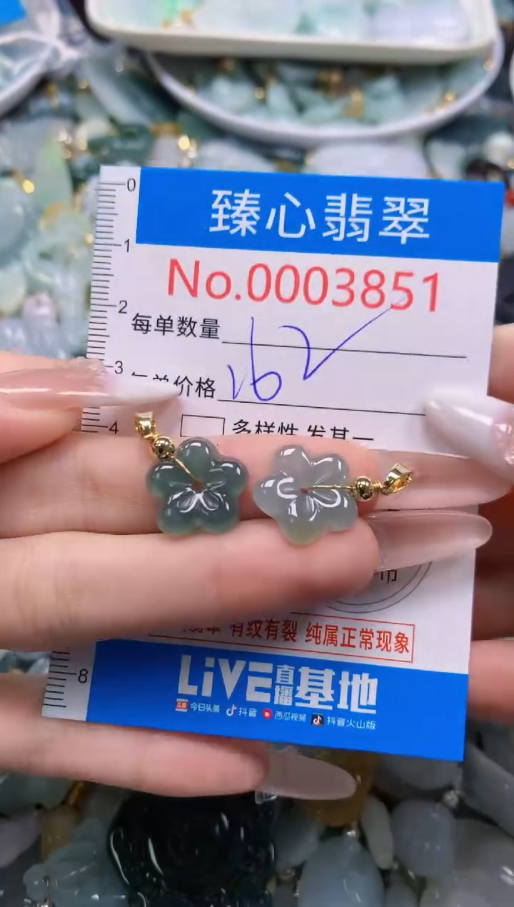 翡翠未镶嵌吊坠(不含链)3851