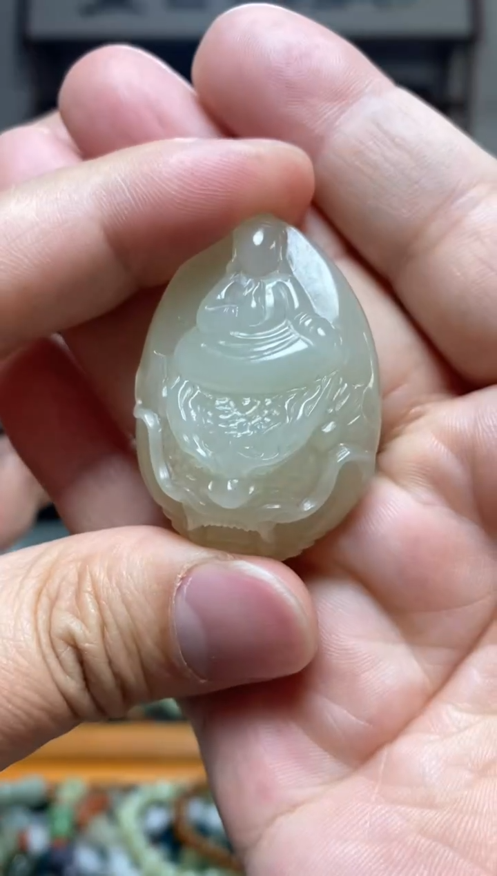 【闪购商品】和田玉未镶嵌挂件5