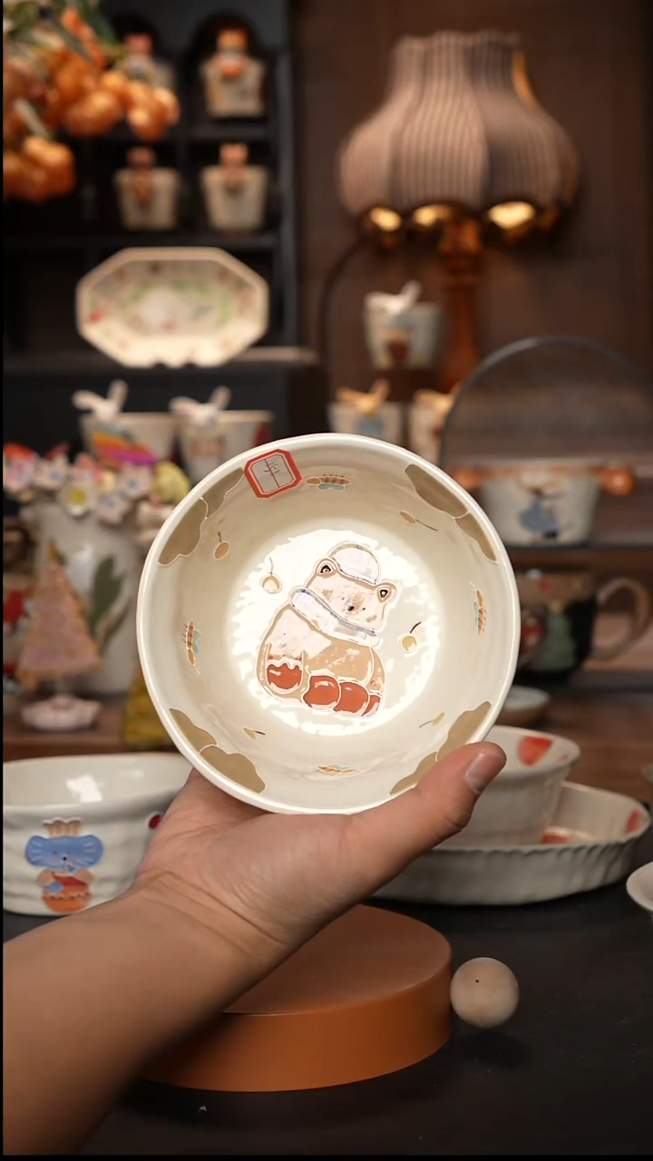 瓷片川谷原创手作陶瓷  12.4  不退差价