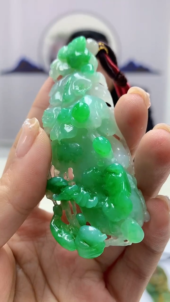 【闪购商品】定制翡翠未镶嵌4969ms-毛货292瓜