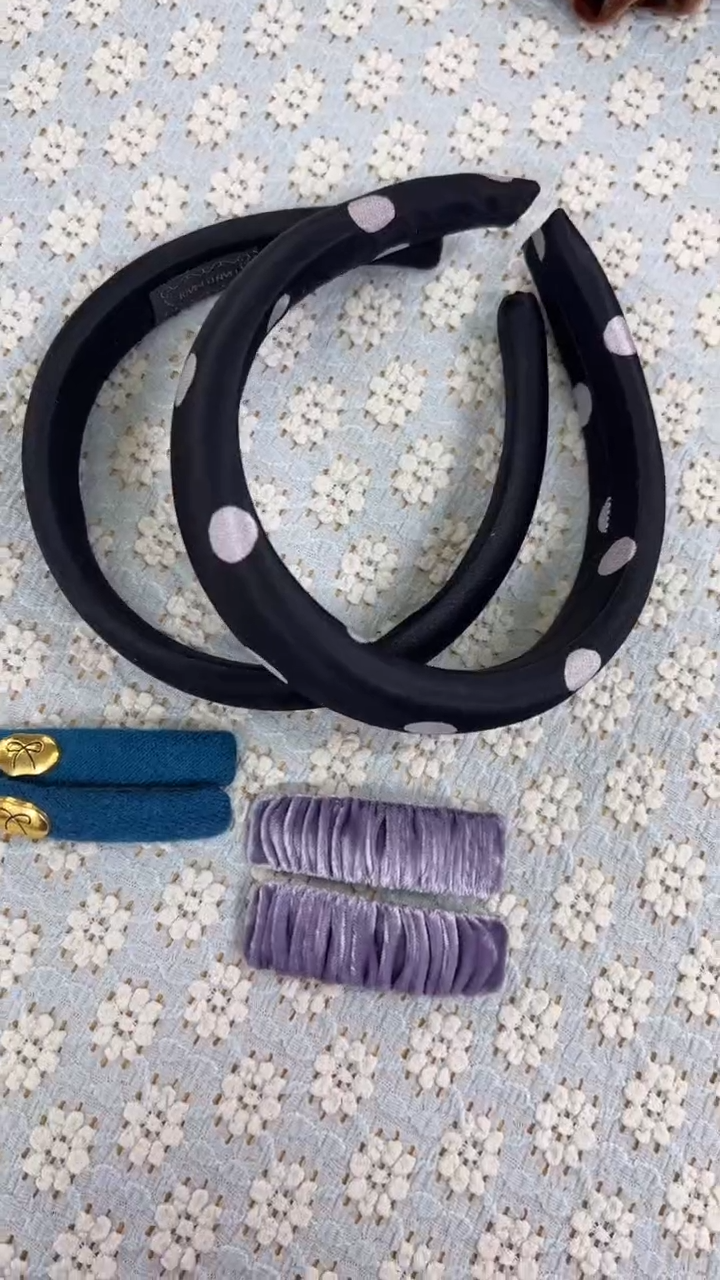 非金属布艺简约发饰