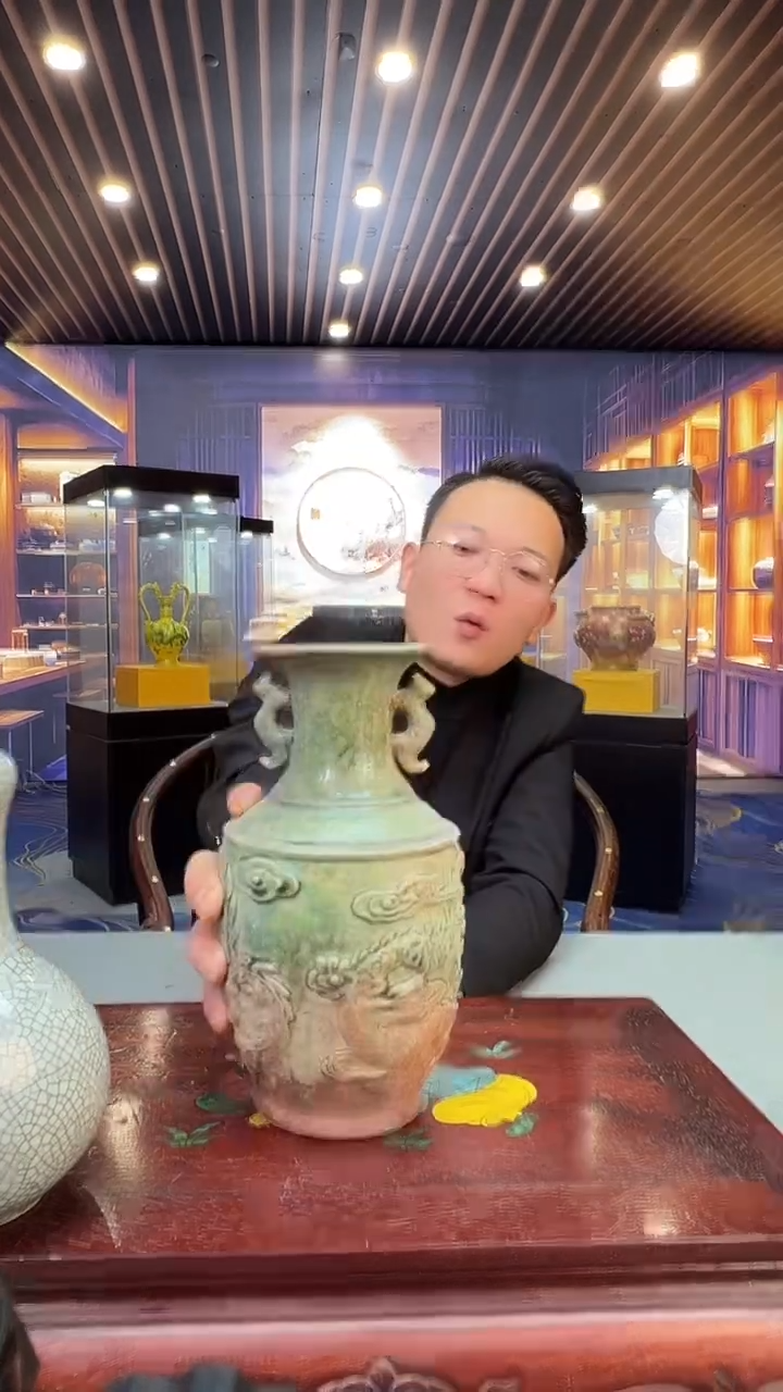 小清新景德镇陶瓷瓶7