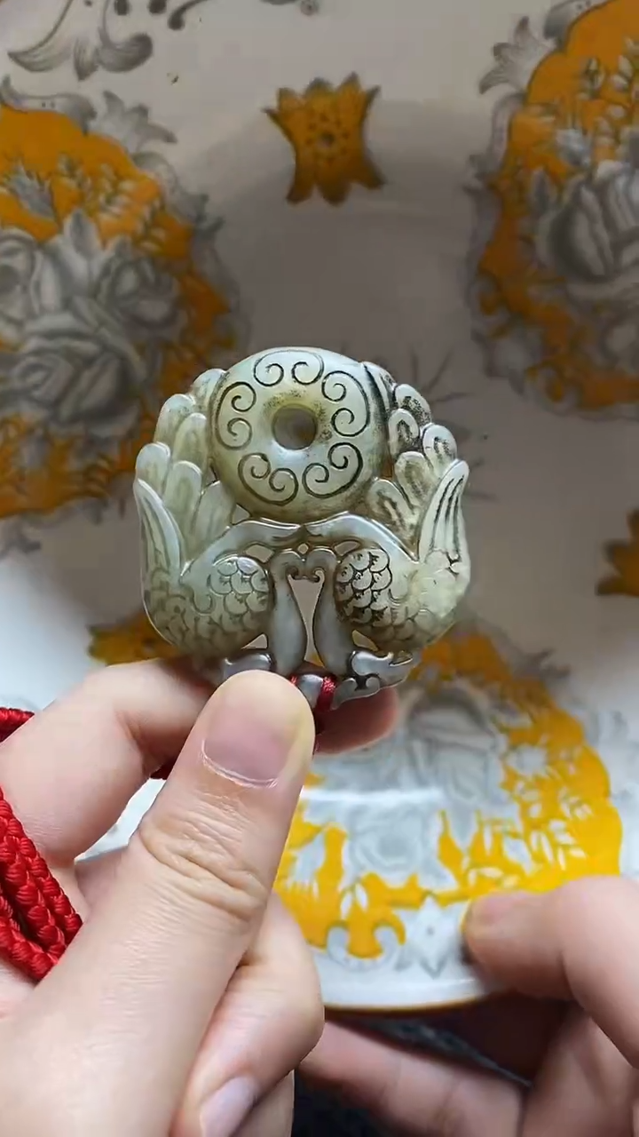 【闪购商品】瓷片瓷片 瓷器 摆件1个