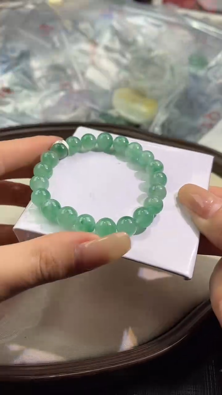 【闪购商品】石英质玉颈饰未镶嵌非洲翠100634618