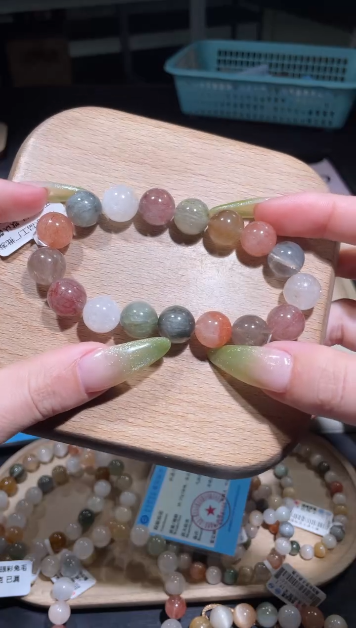 【闪购商品】水晶手链未镶嵌150号多样性发货一N 约12+