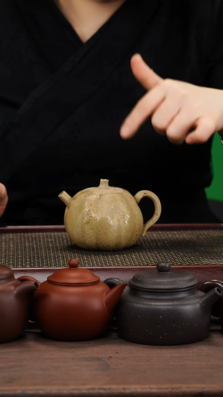 【闪购商品】紫砂茶壶全手老段泥超薄胎小南瓜壶