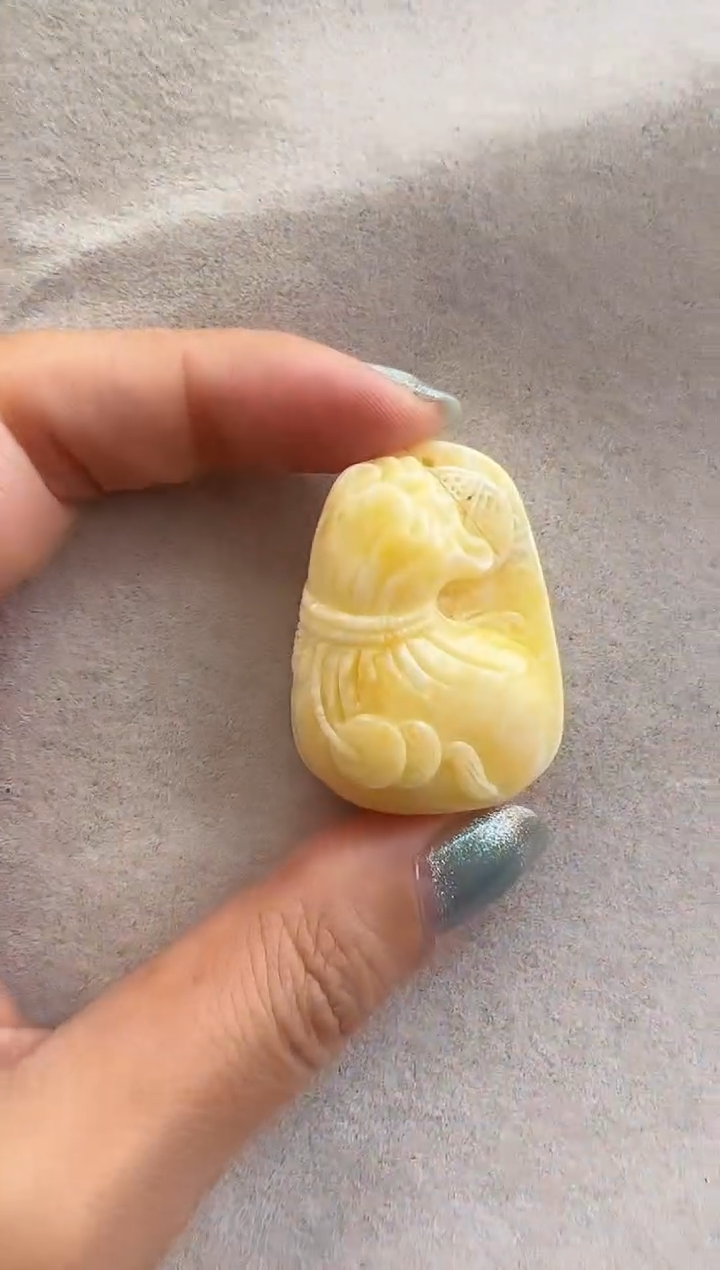 【闪购商品】琥珀裸石未镶嵌10217045-吊坠