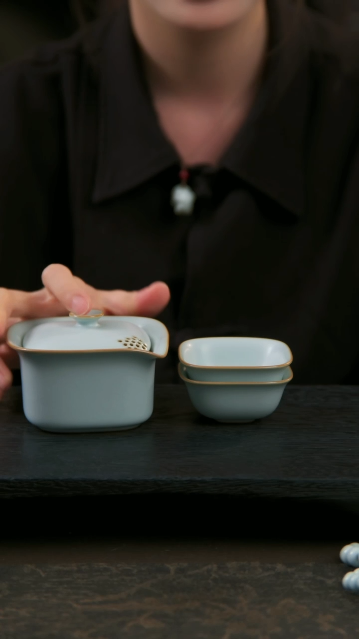 【闪购商品】杯四海快客旅行套组（开片工艺）