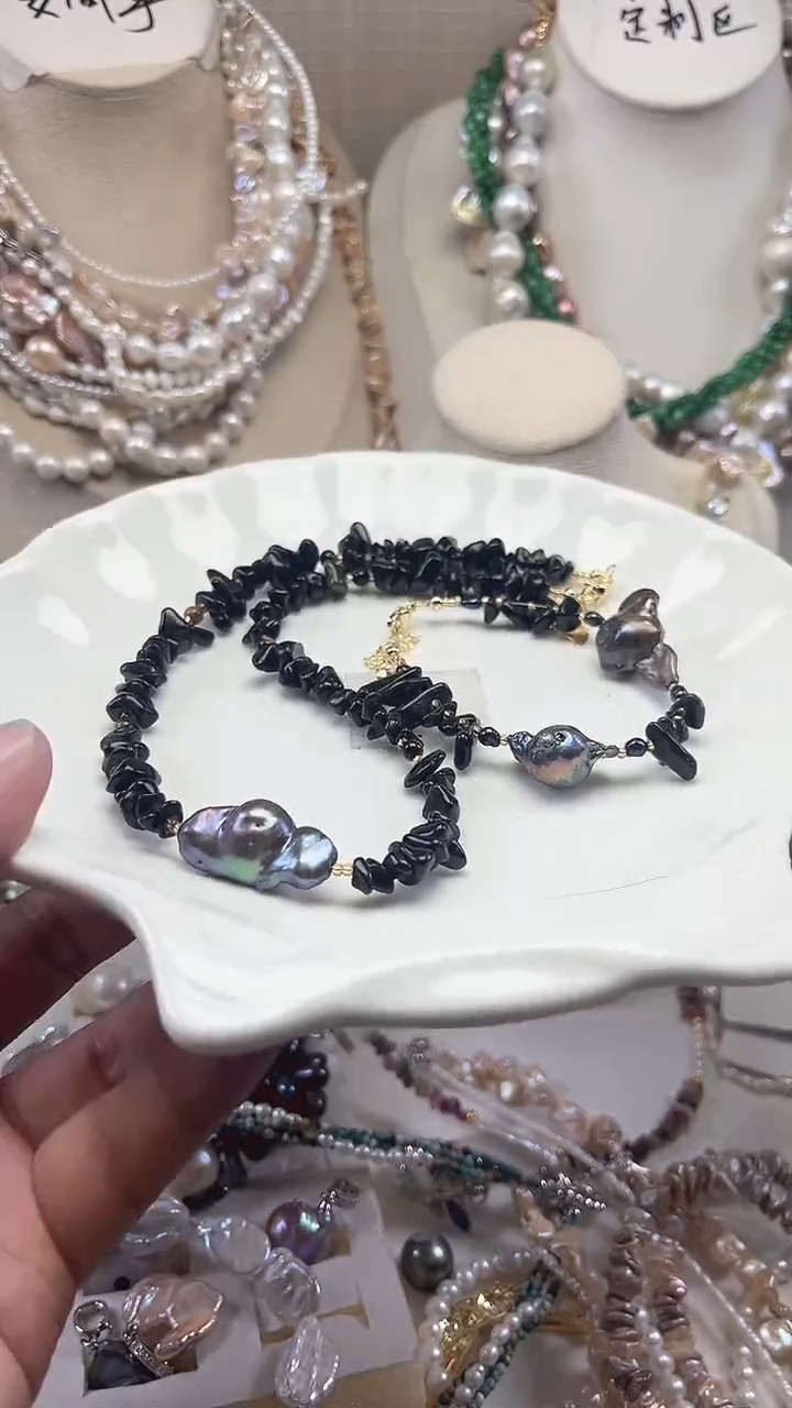 未镶嵌套装淡水珍珠【纯恬珠宝】