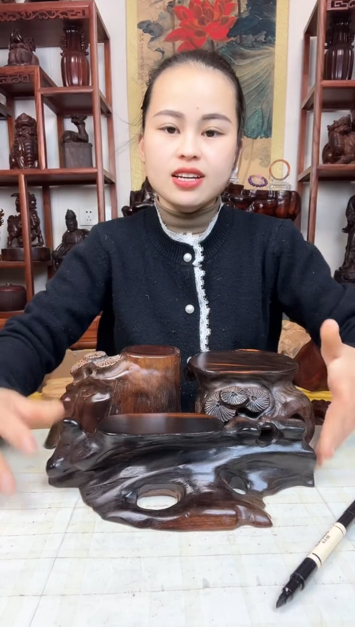 【闪购商品】木臻宝工艺随行底座