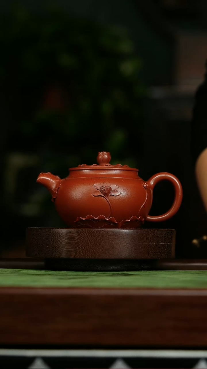 茶壶紫砂m24花器朱泥*魏顺妹