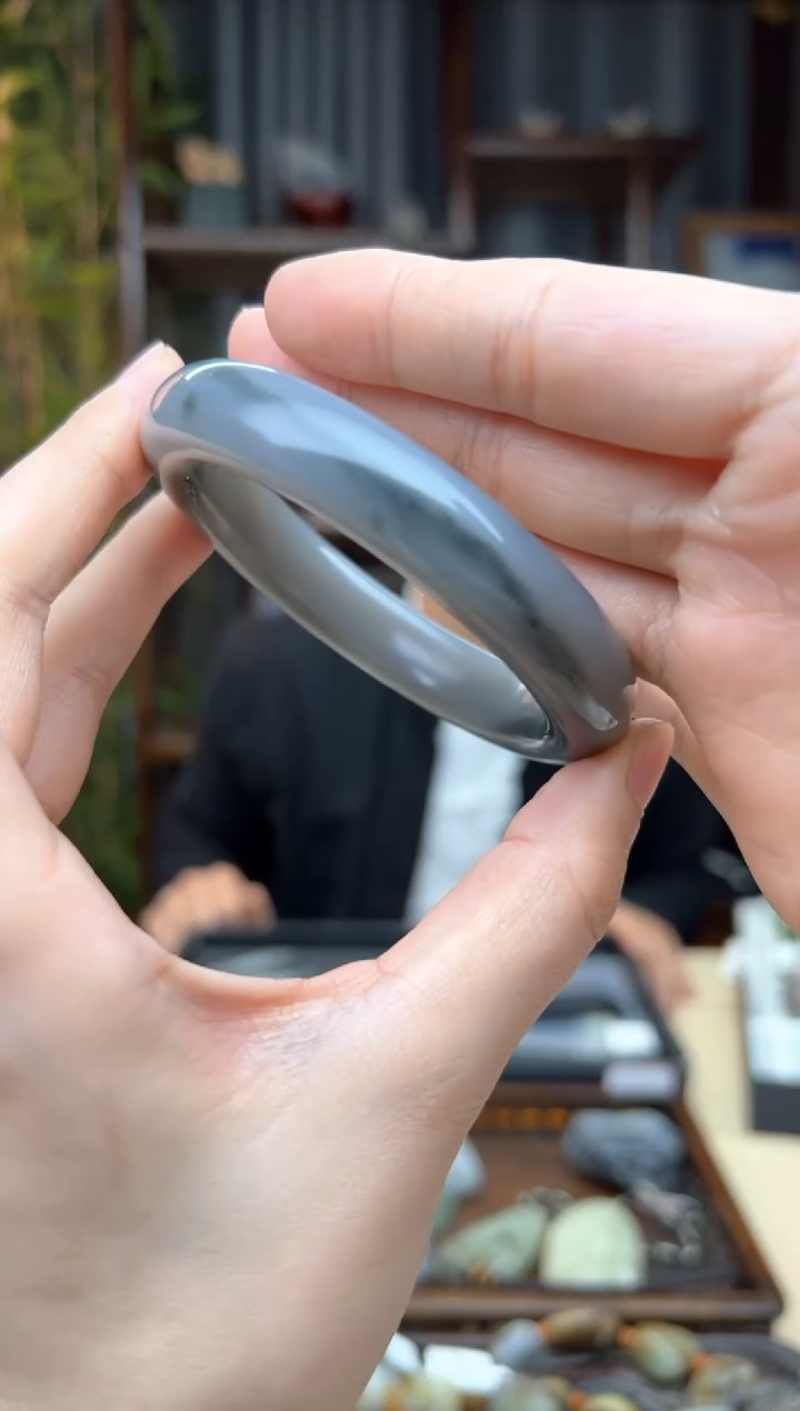 【闪购商品】和田玉颈饰未镶嵌手镯  57.8