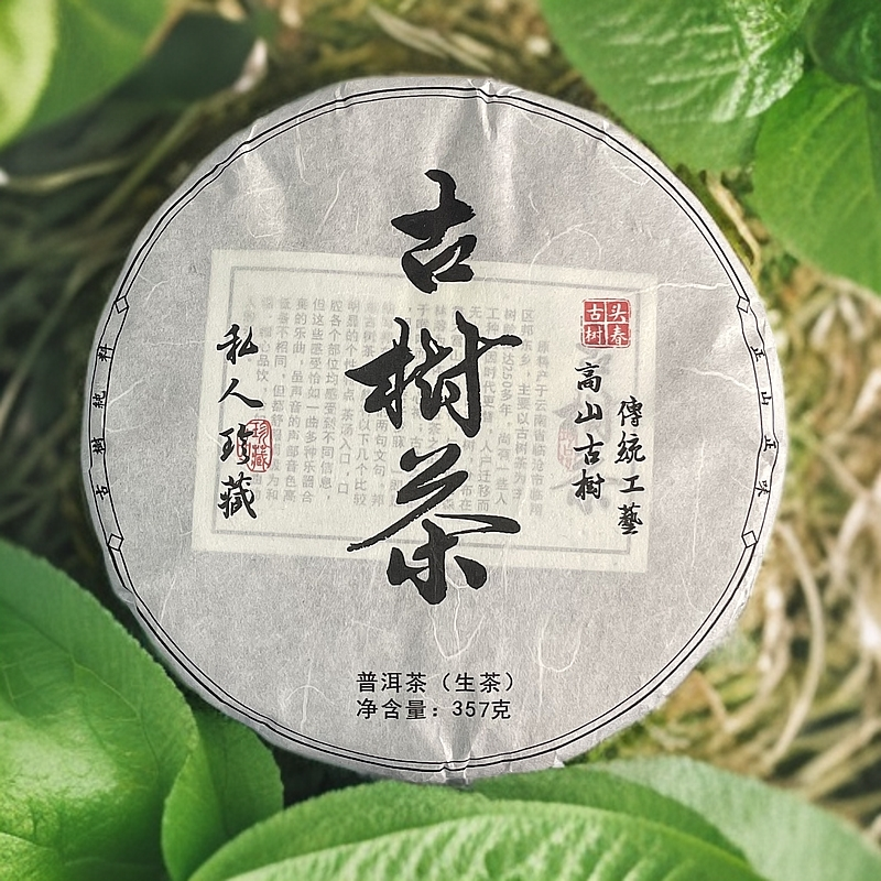 【雪竹林】2023云南昔归古树春料普洱茶花蜜香耐泡回甘生津持久耐泡