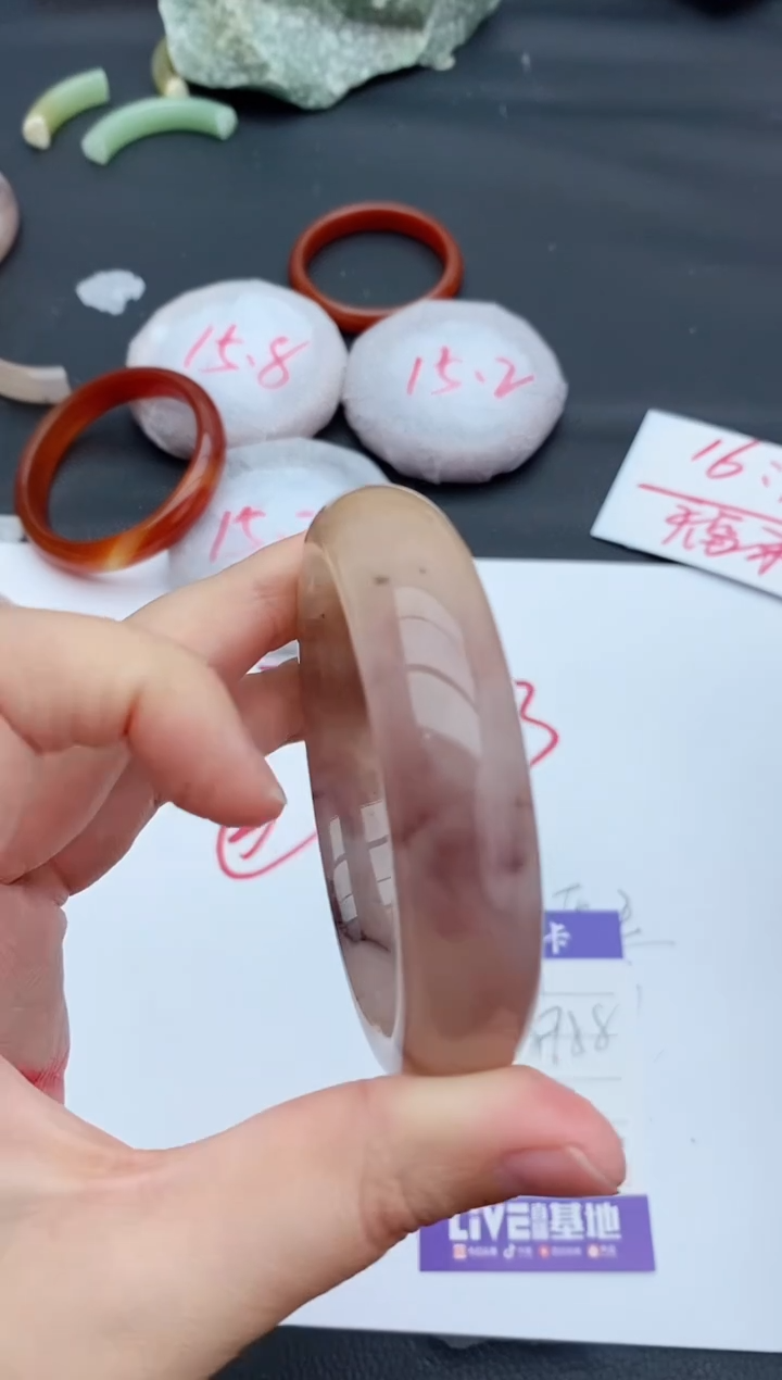 未镶嵌手镯石英质玉221+57/58