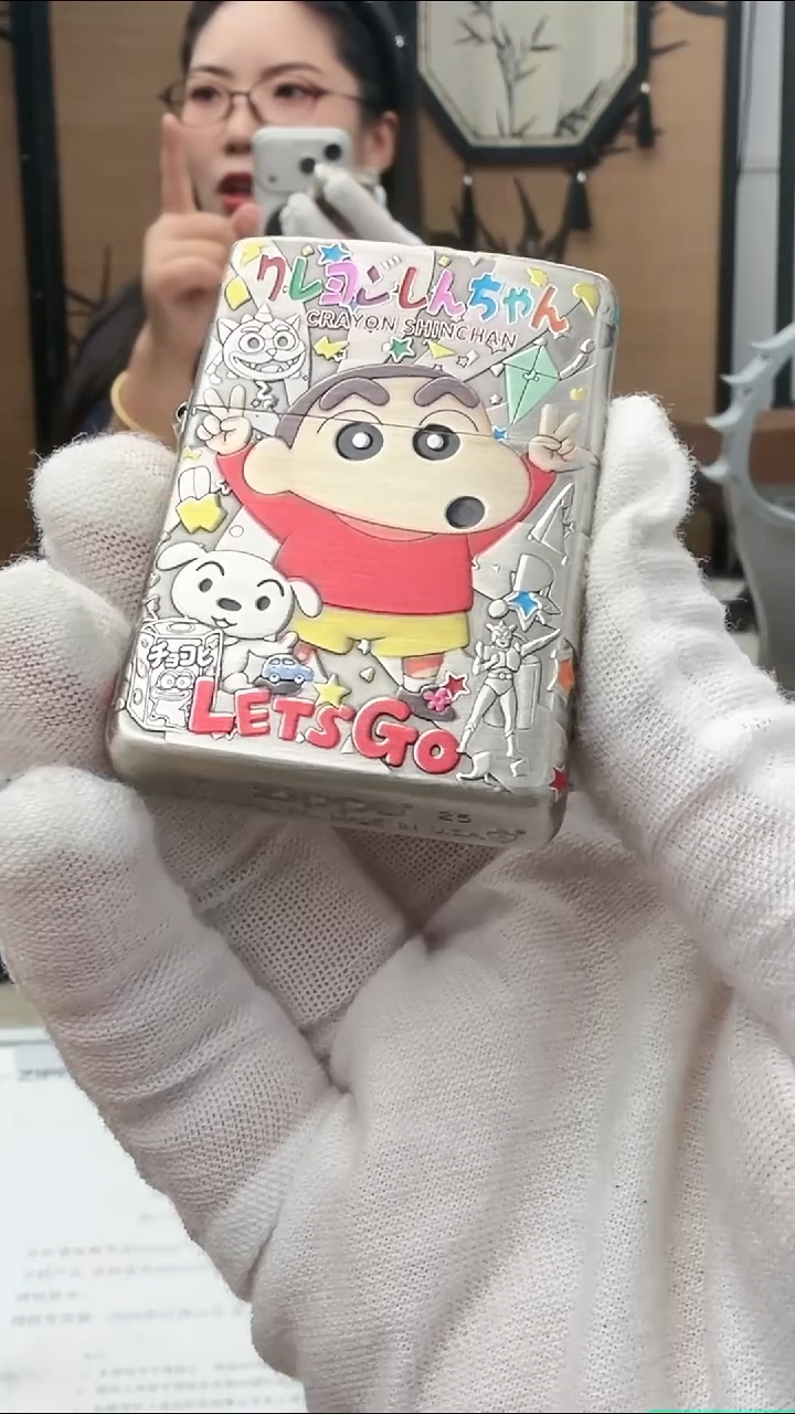 ZIPPO原装正品 蜡笔小新