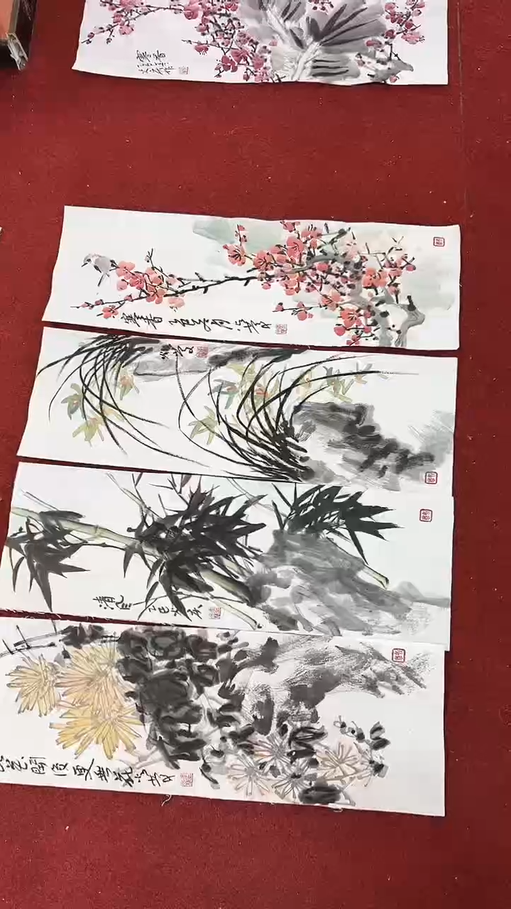 国画李火庆/国画/花鸟