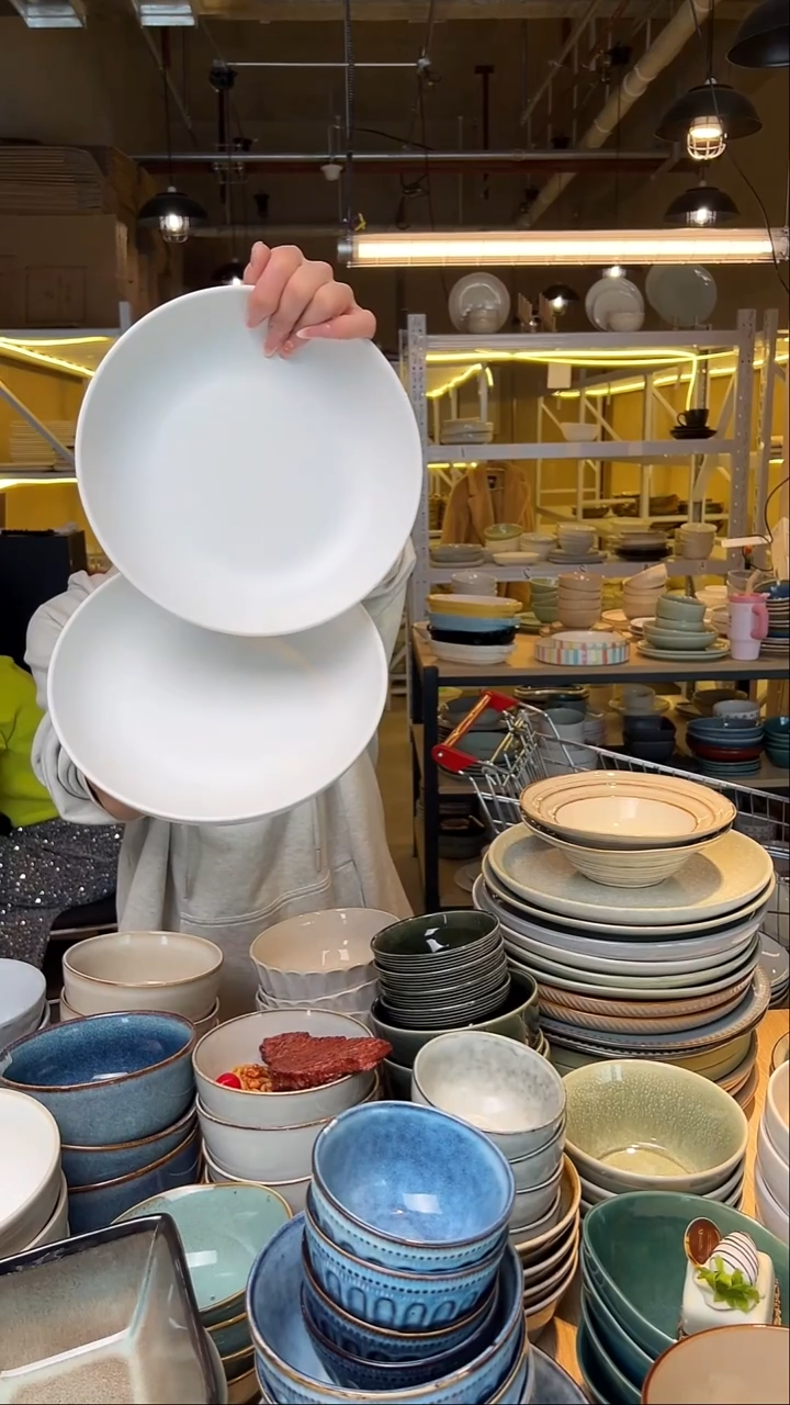 瓷188【瑕疵】外贸尾货窑变釉下彩