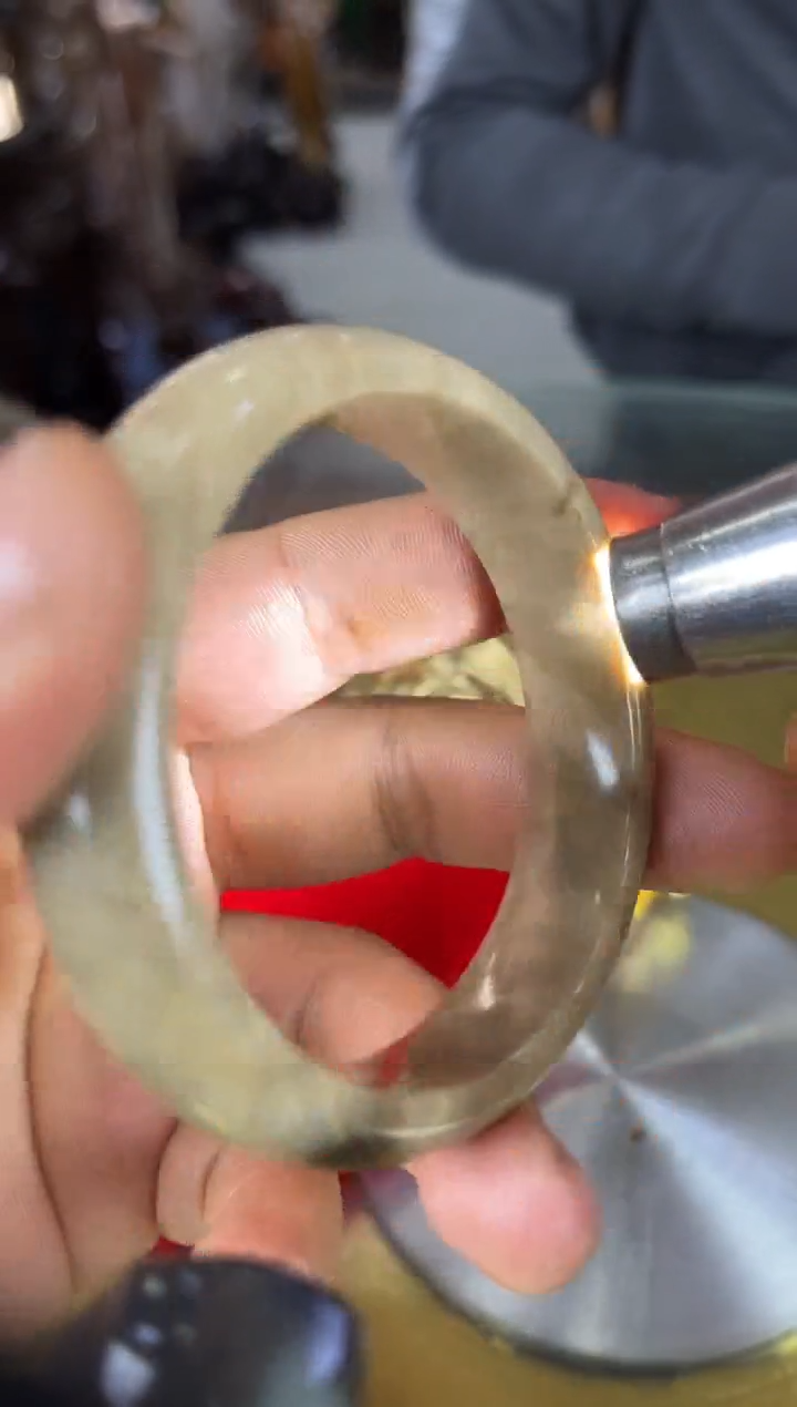 缅甸天然树化玉手镯