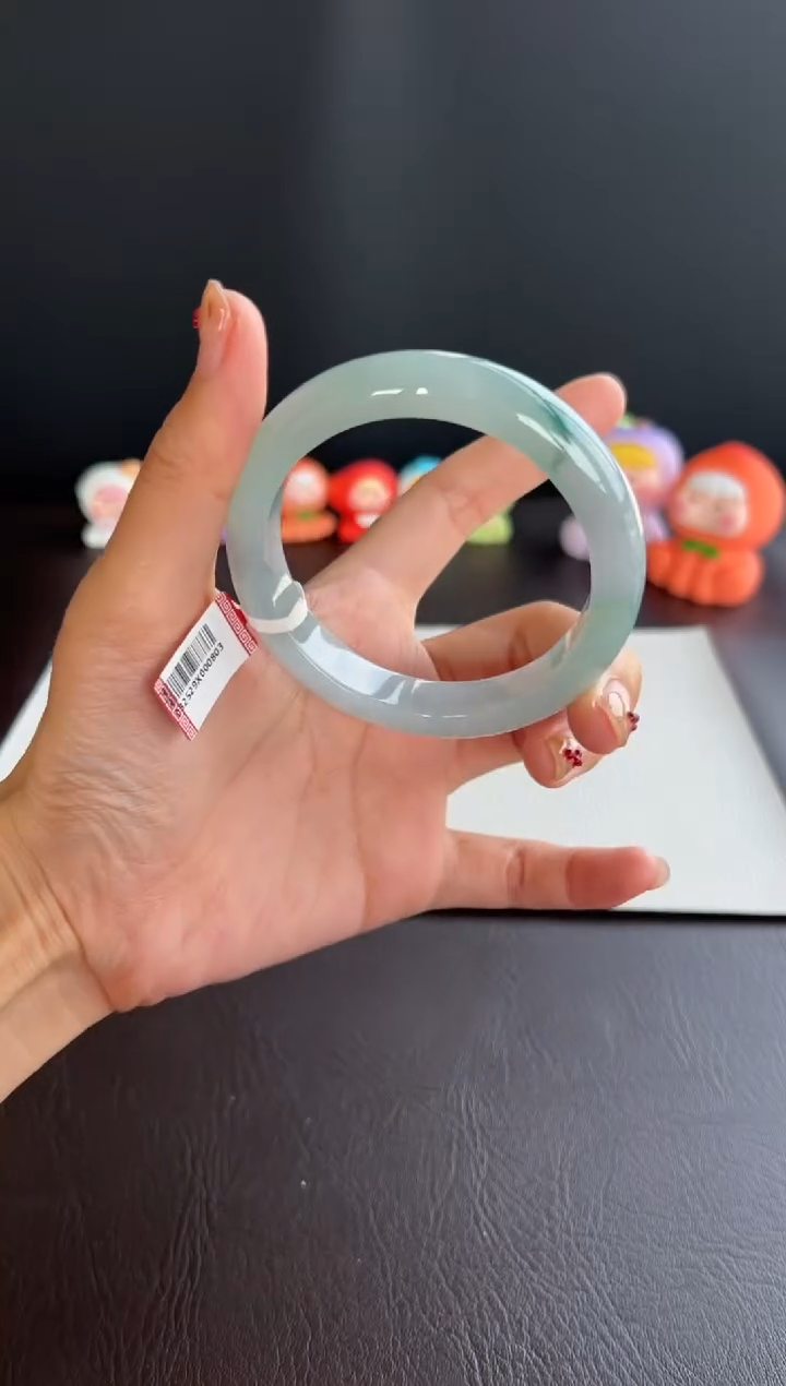 未镶嵌手镯翡翠18号58.2*12.2*8.7