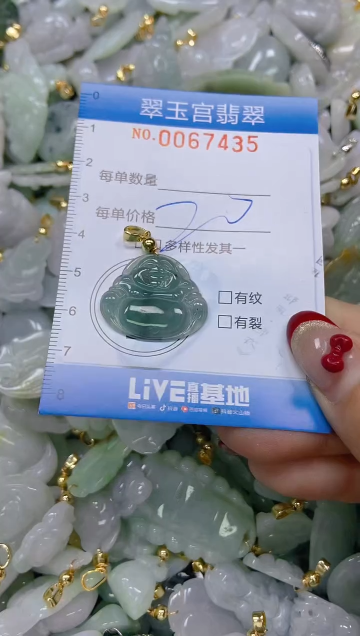 【闪购商品】翡翠颈饰未镶嵌闪购0067435