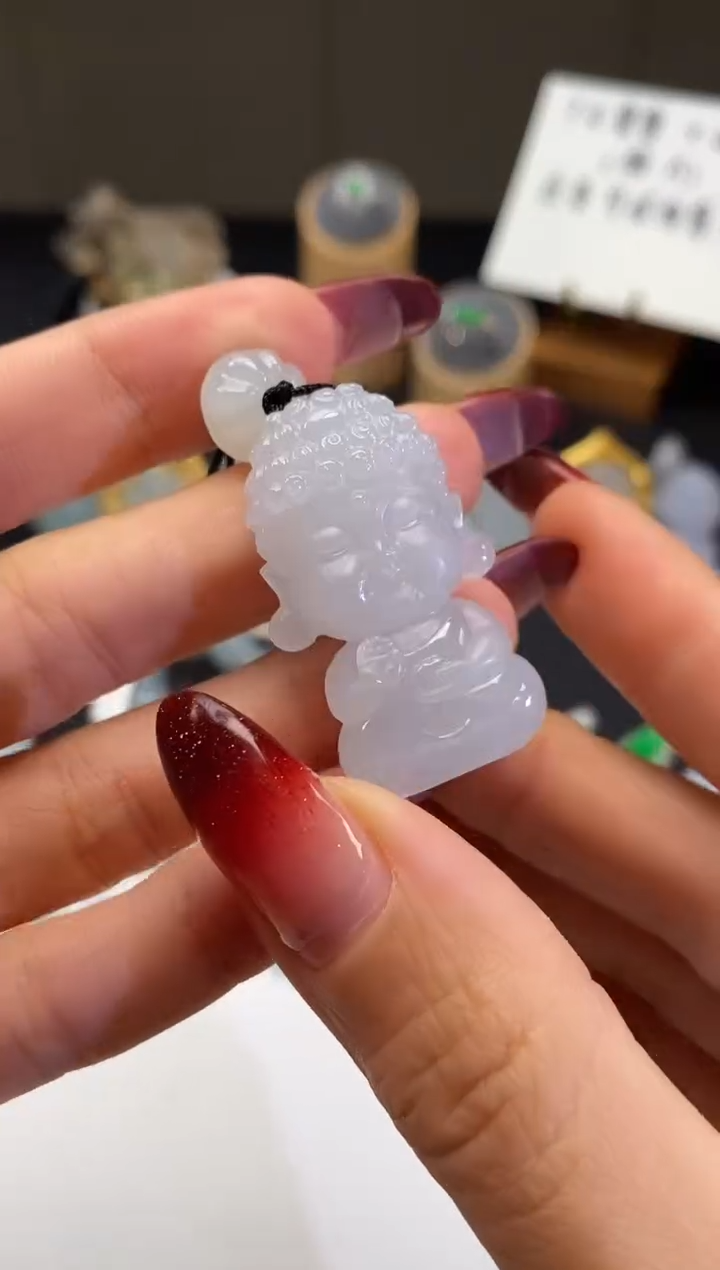 【闪购商品】翡翠吊坠(不含链)未镶嵌宝宝佛