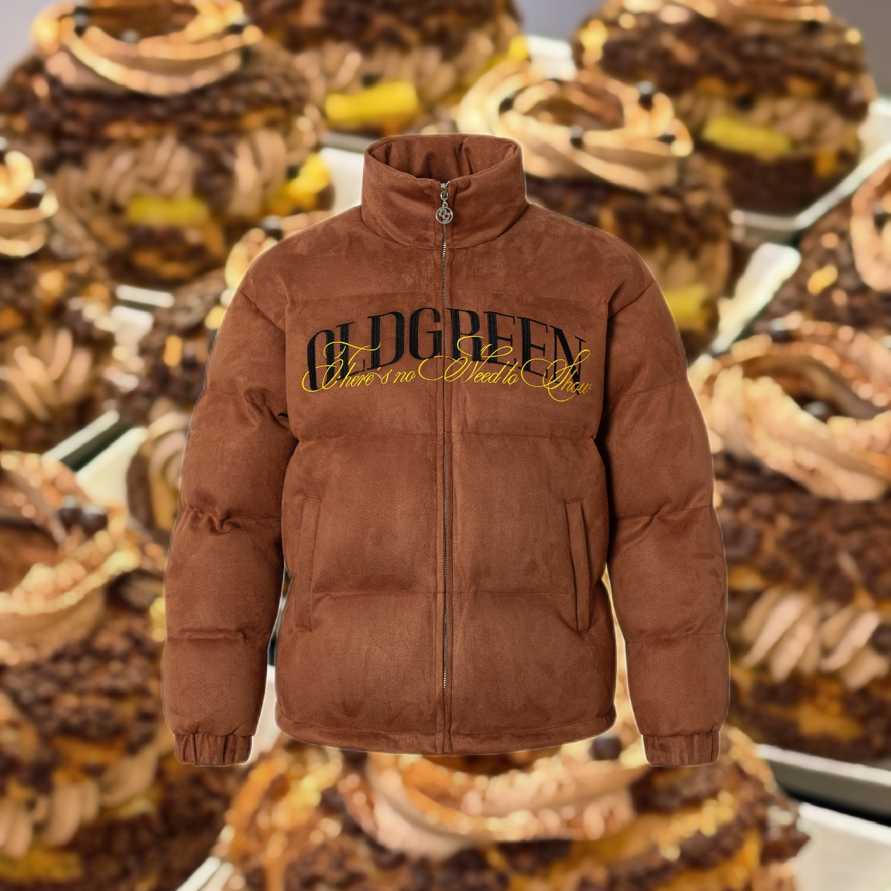 OLDGREEN  圣诞限定时尚休闲秋冬加厚保暖立领  “多口味”泡芙棉服