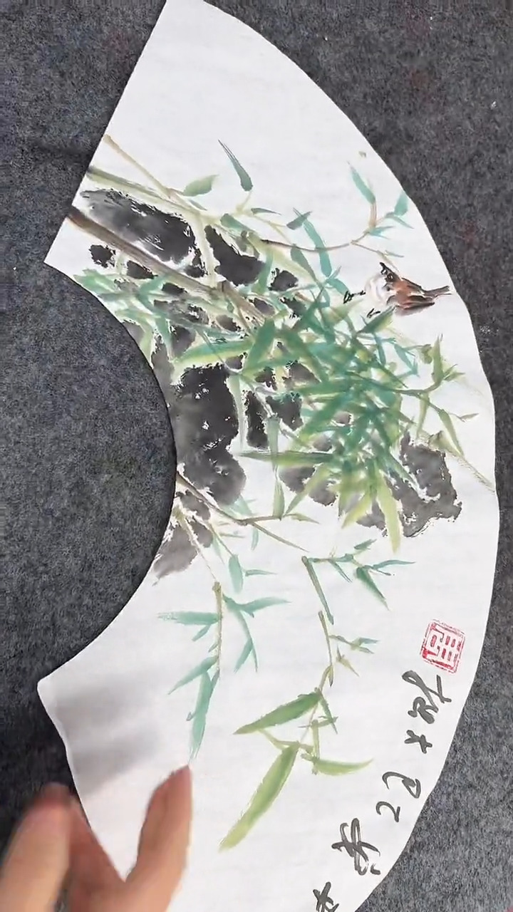 国画周大拙/国画/花鸟