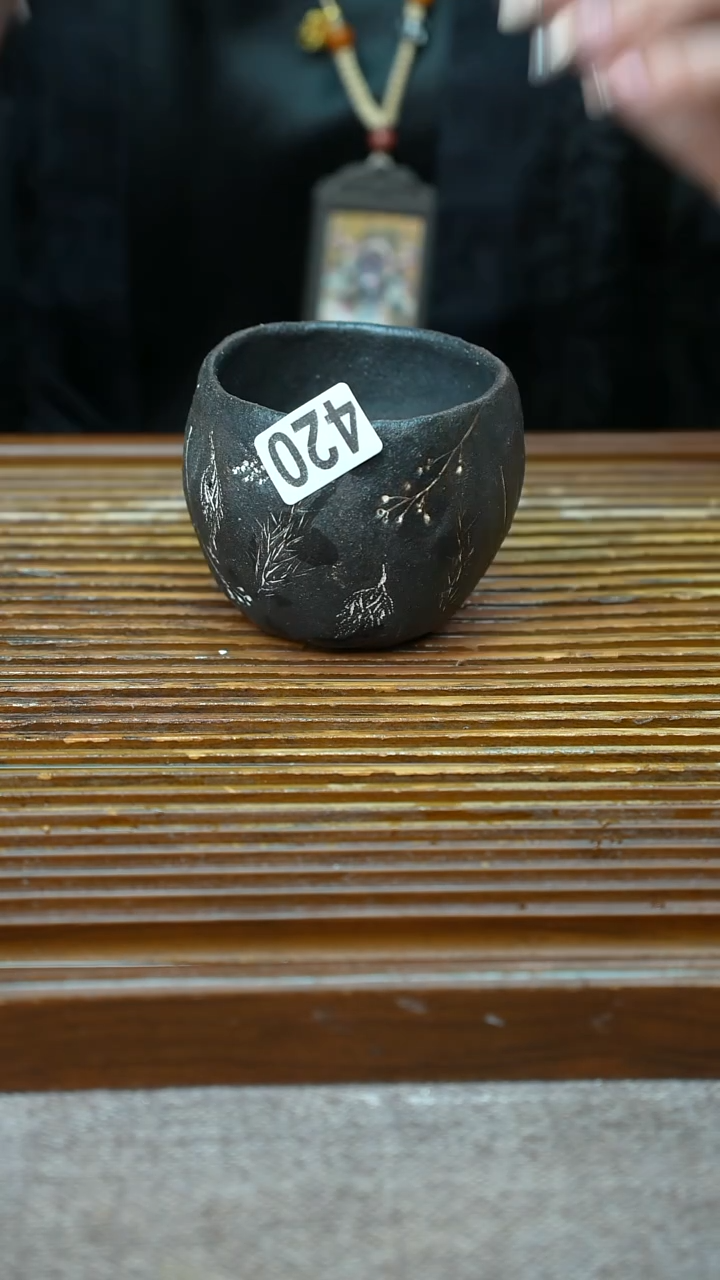 万古烧粗陶手工茶具