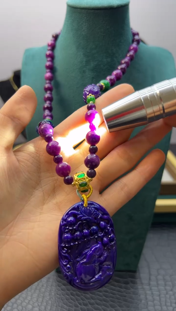 【闪购商品】苏纪石（舒俱来）颈饰14K金镶嵌X320             