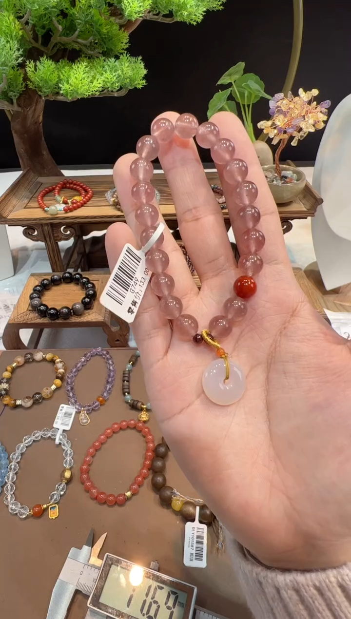 【闪购商品】石英质玉手饰未镶嵌@@手饰