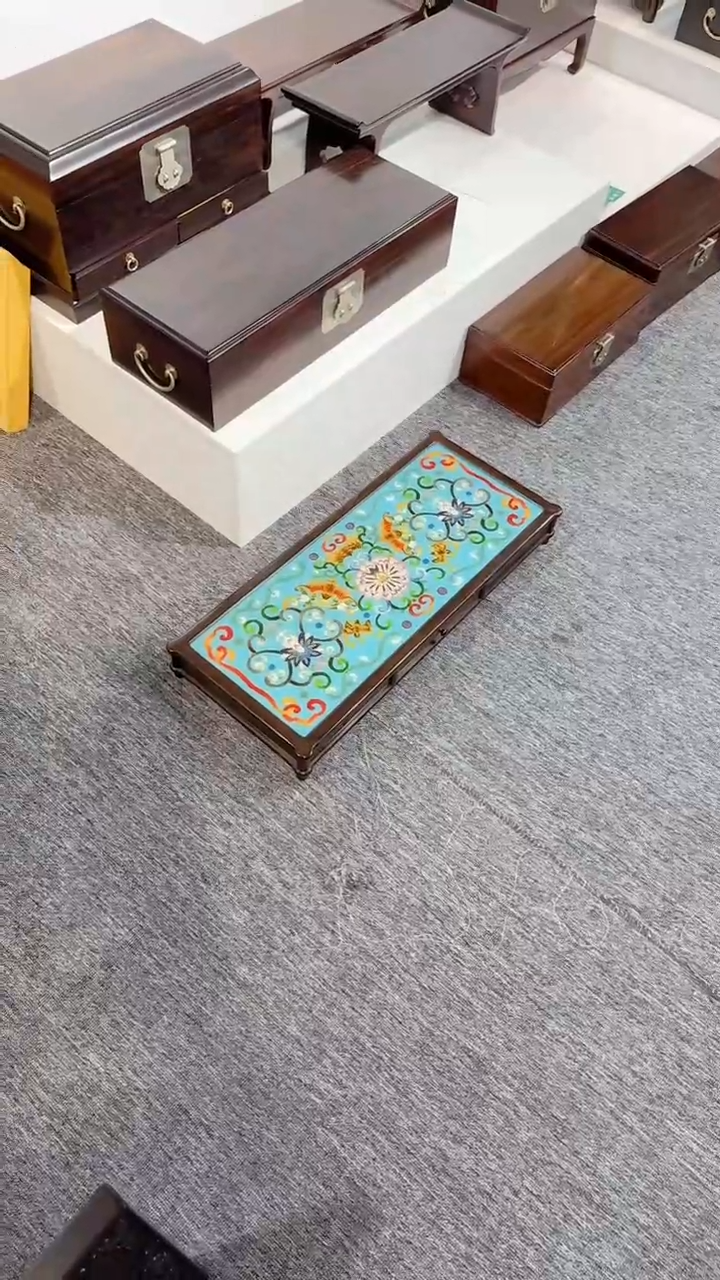 红酸枝木类成套家具5**碗茶盘