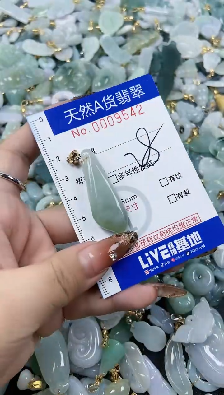 【闪购商品】翡翠颈饰未镶嵌天然A货翡翠