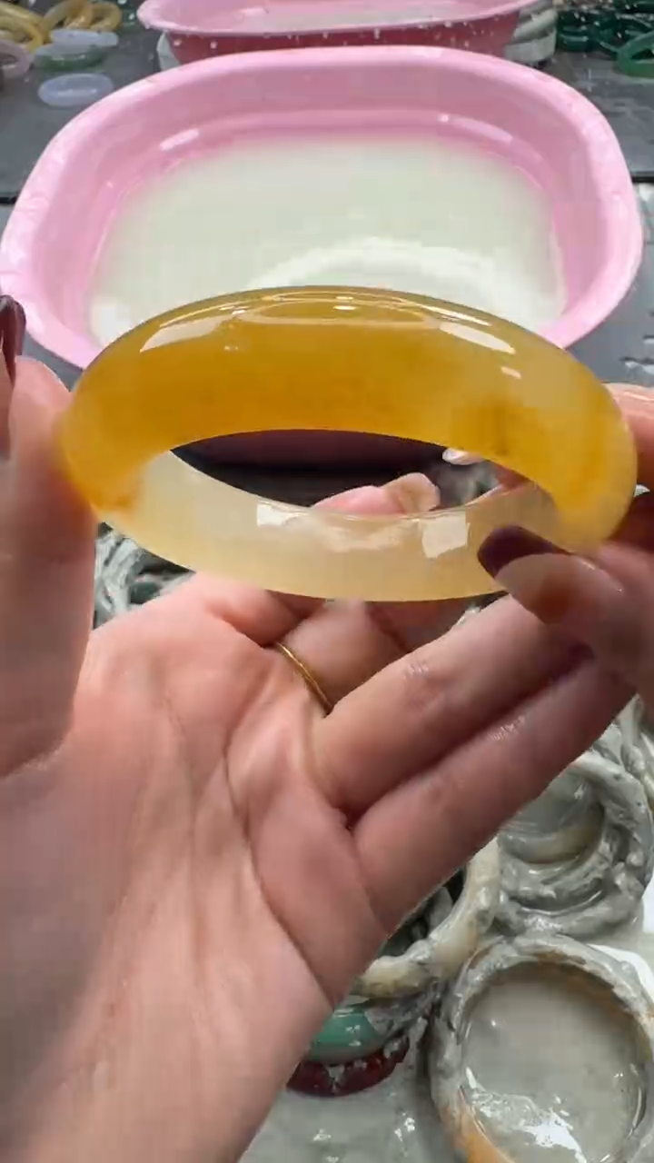 未镶嵌手镯石英质玉9