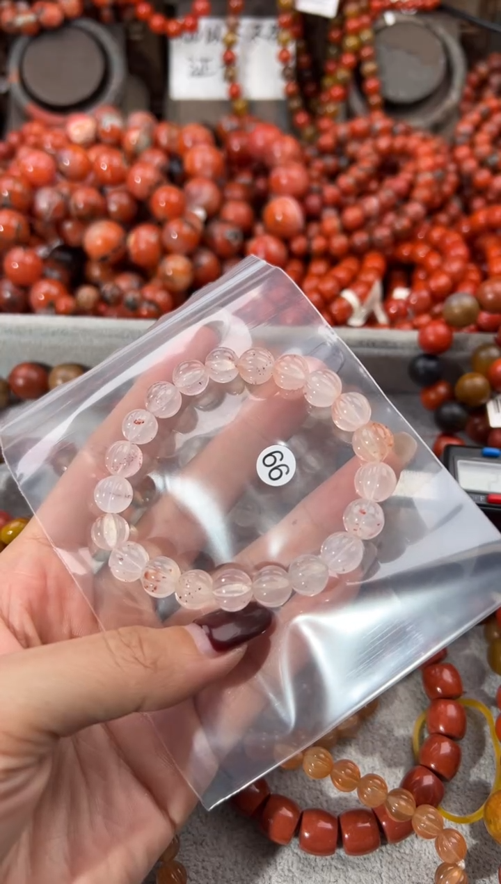 未镶嵌手串南红玛瑙9+