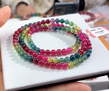 碧玺手串多样性发货