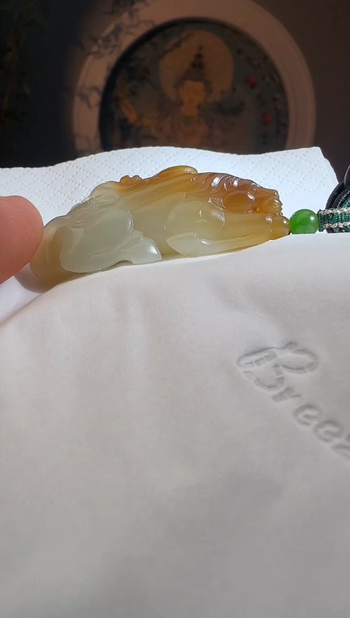 颈饰未镶嵌和田玉和田玉