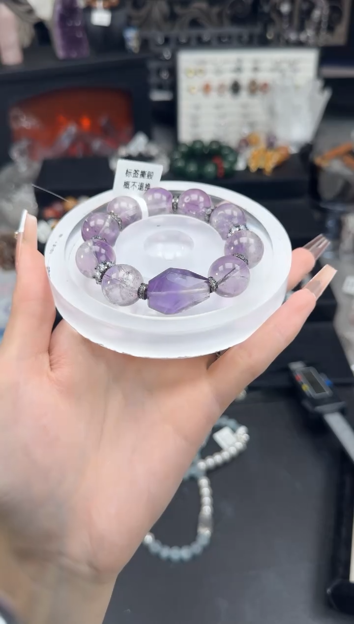 【闪购商品】水晶手链未镶嵌天然水晶 多样性发货