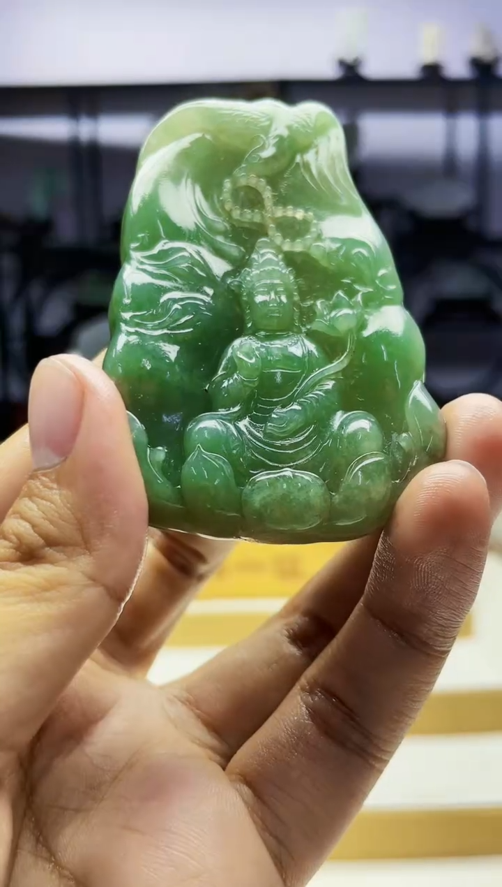 【闪购商品】定制翡翠未镶嵌毛货01230027 