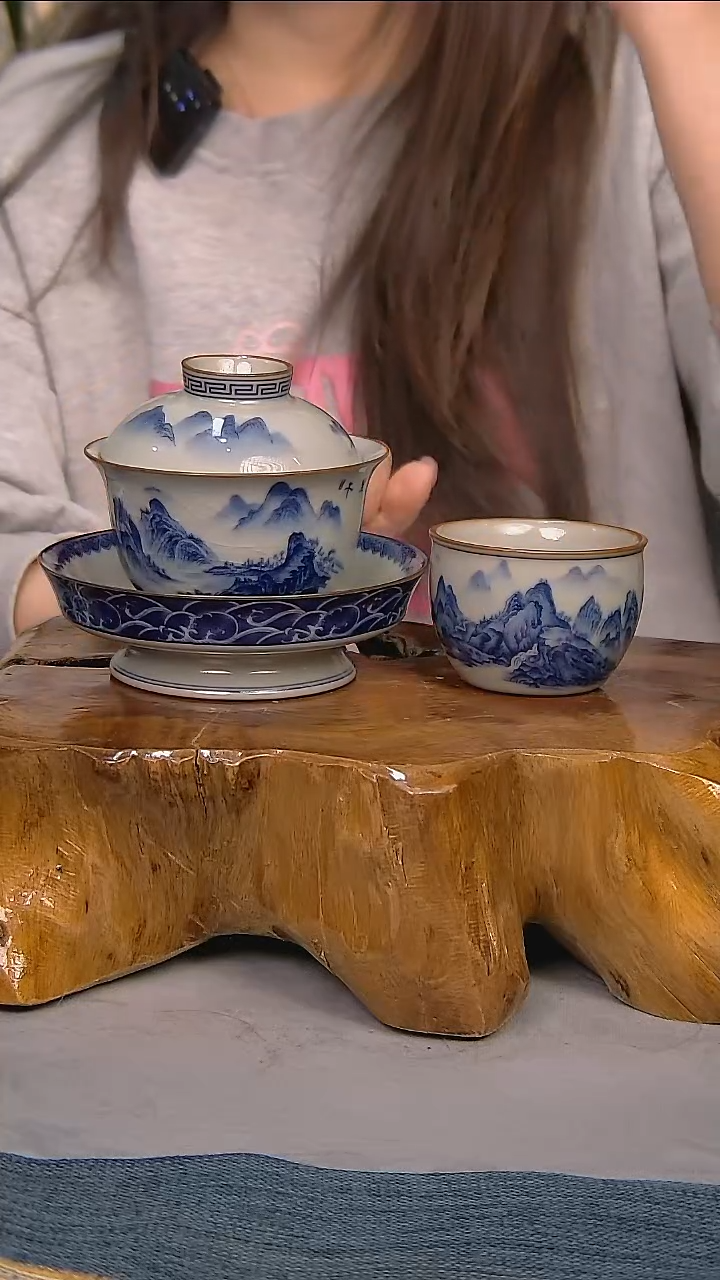 简装家用款2件套 陶瓷家用茶具系列