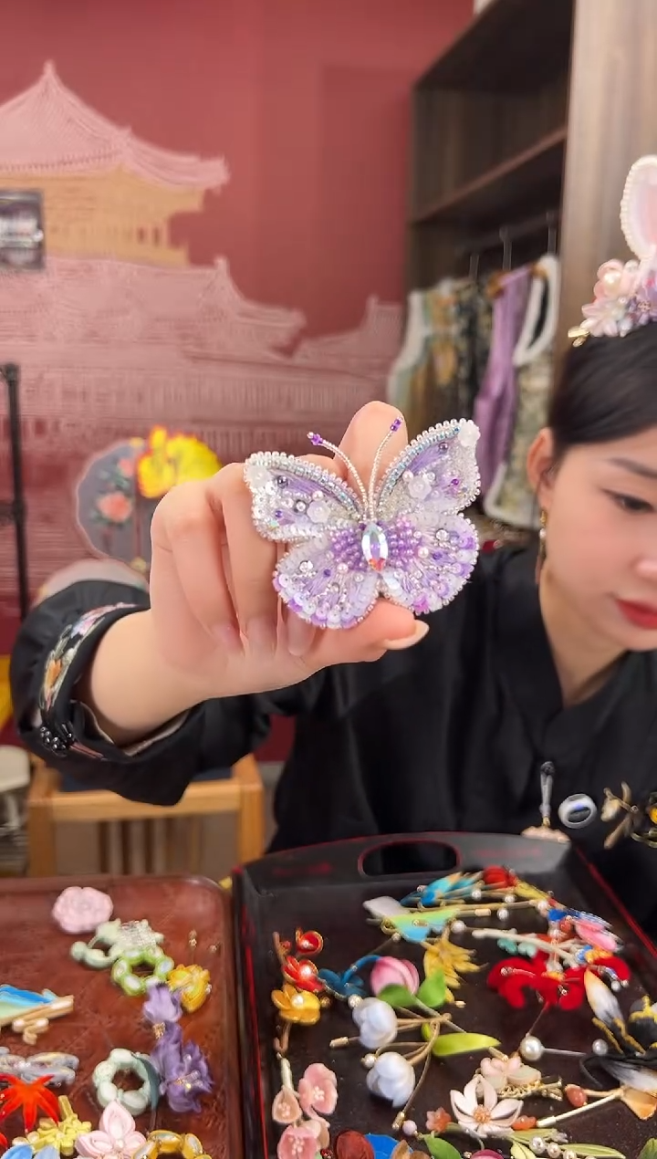 【闪购商品】刺绣苏绣世家非遗手工（胸针）