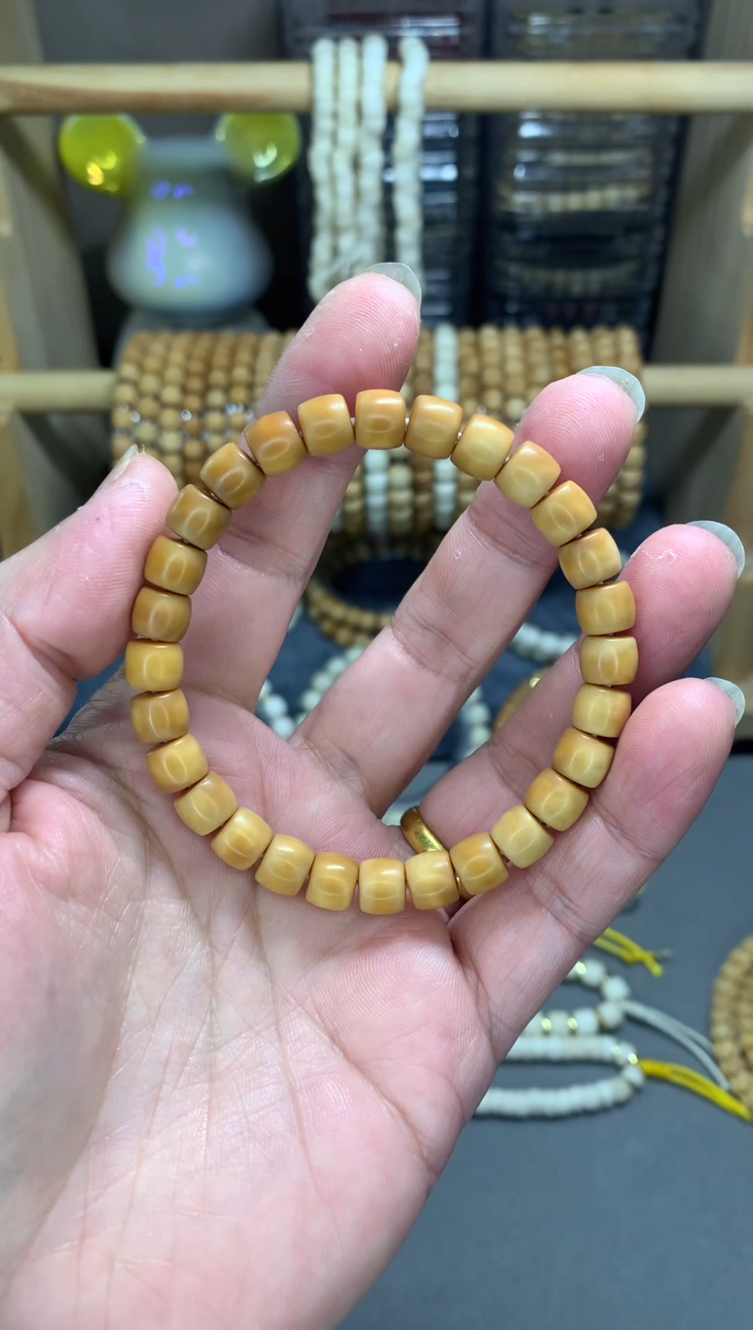 【闪购商品】龙眼菩提手串龙脊菩提老料87直切微钥匙孔