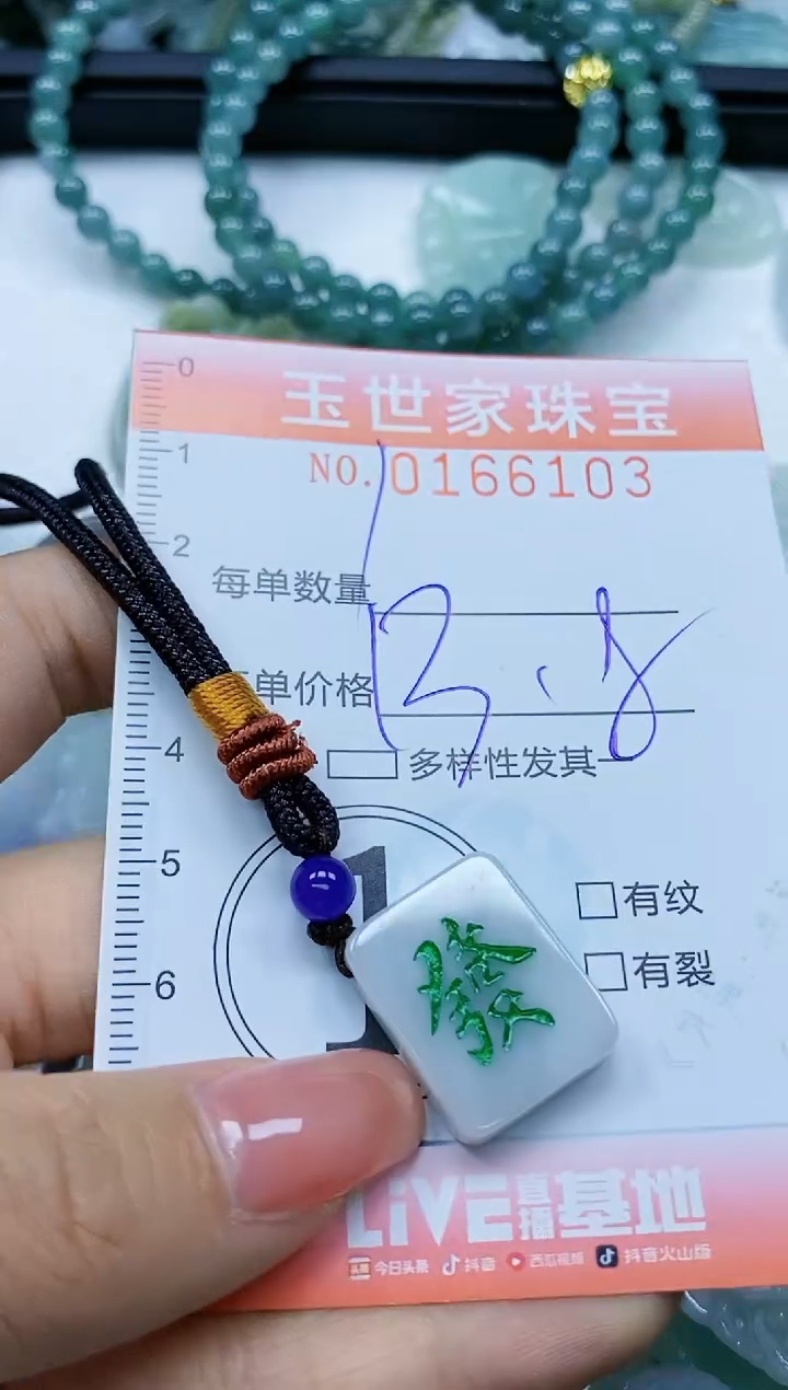 【闪购商品】翡翠颈饰未镶嵌闪购0166103