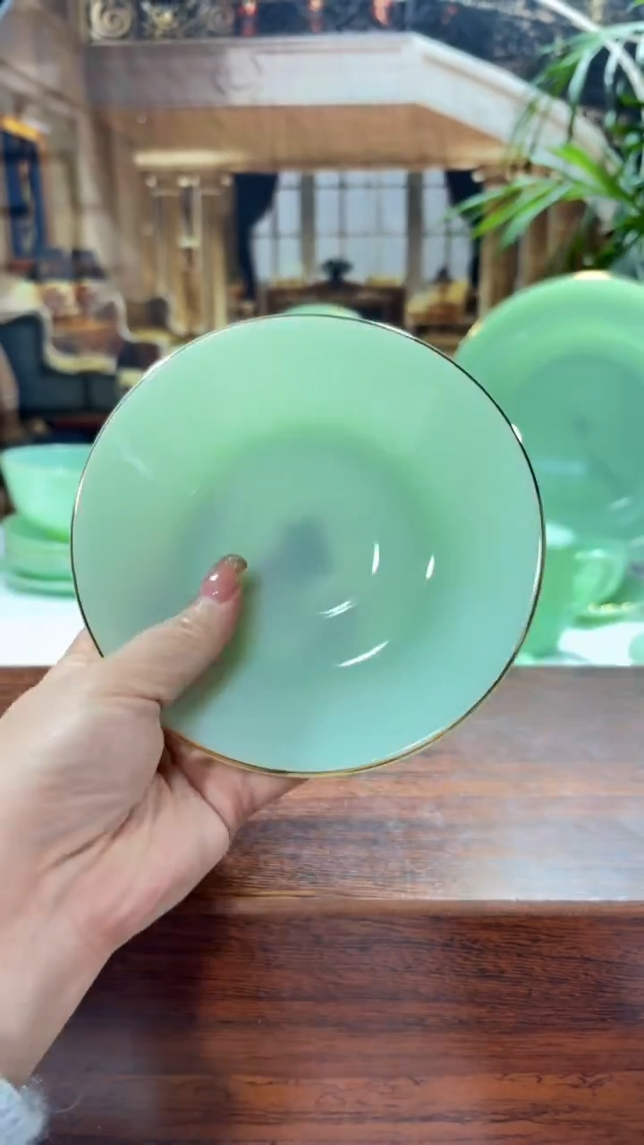 【闪购商品】..6英寸骨碟10个玉瓷   【贝美】 