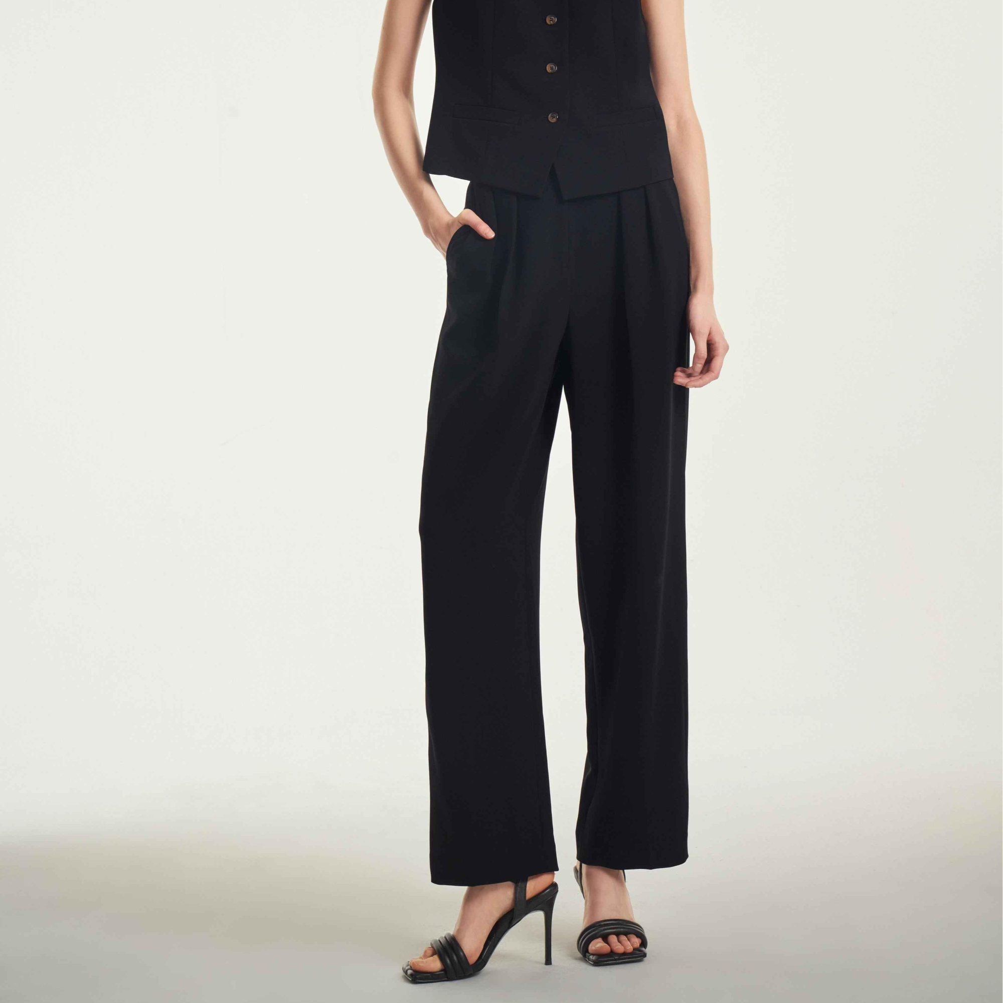 【粉丝专享】Laurel春夏新款女裤子LWD346K10900