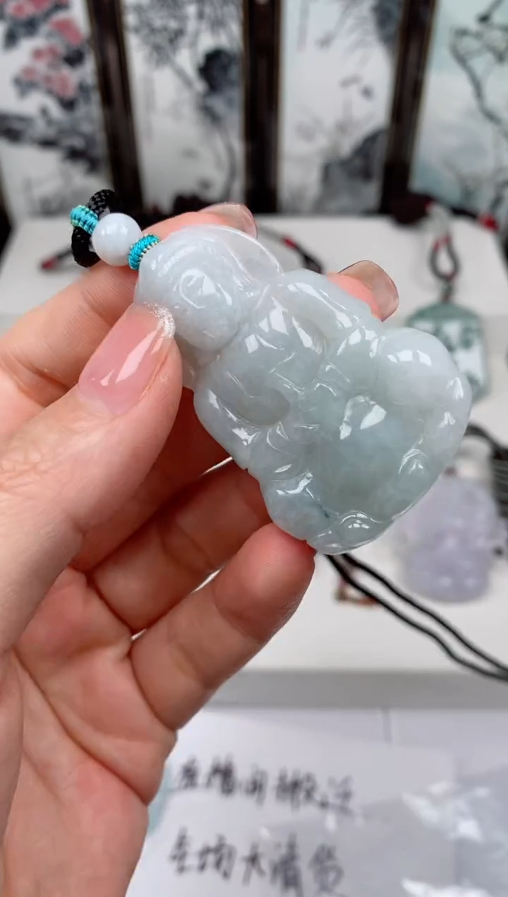 【闪购商品】翡翠颈饰未镶嵌吊坠