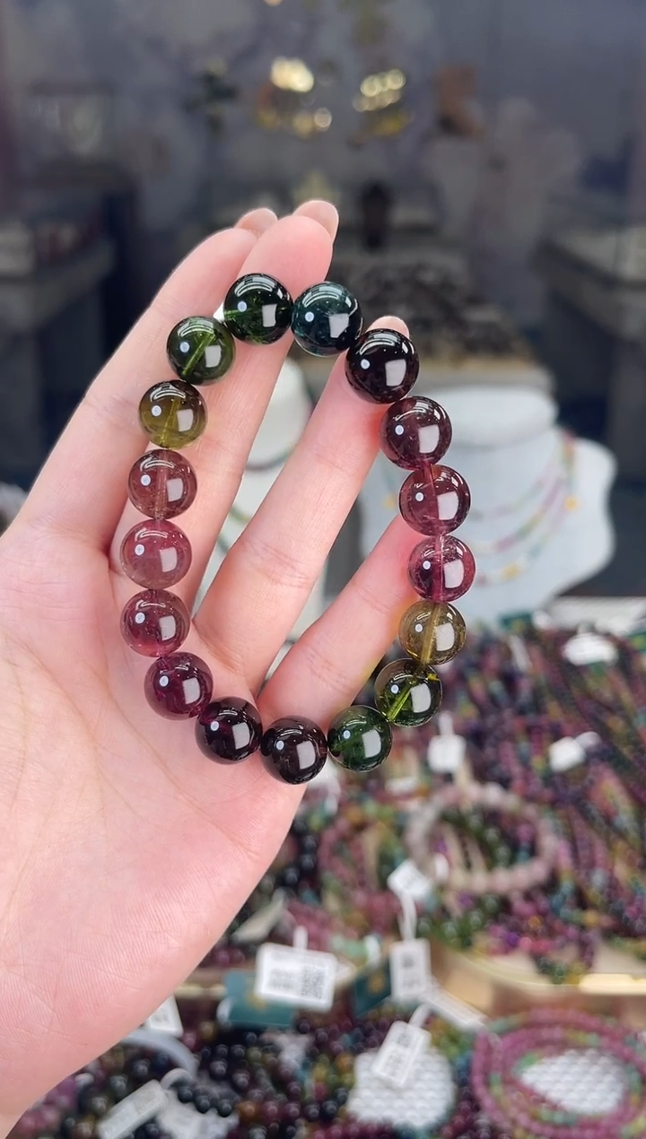 【闪购商品】碧玺/未镶嵌11mm+碧玺单圈多样性发货