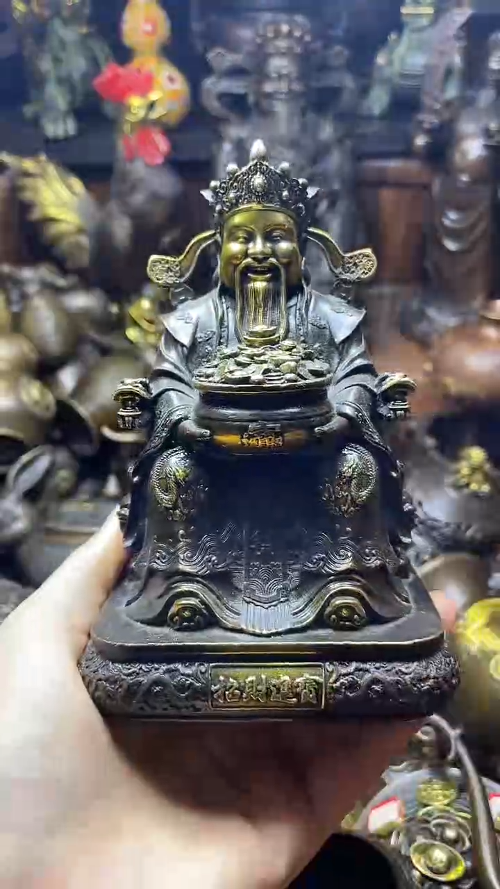 闪购链接，点击下单，有运费险，铜摆件