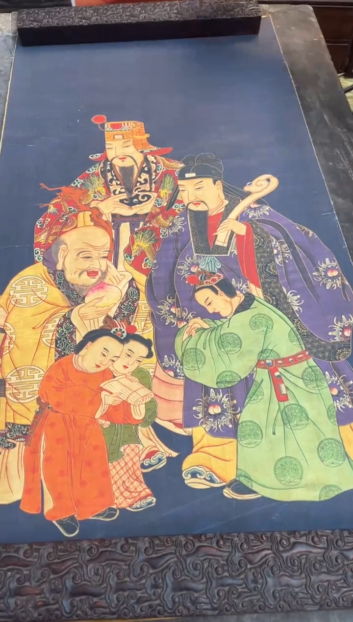 卷轴画大朱画院老六专属AA99