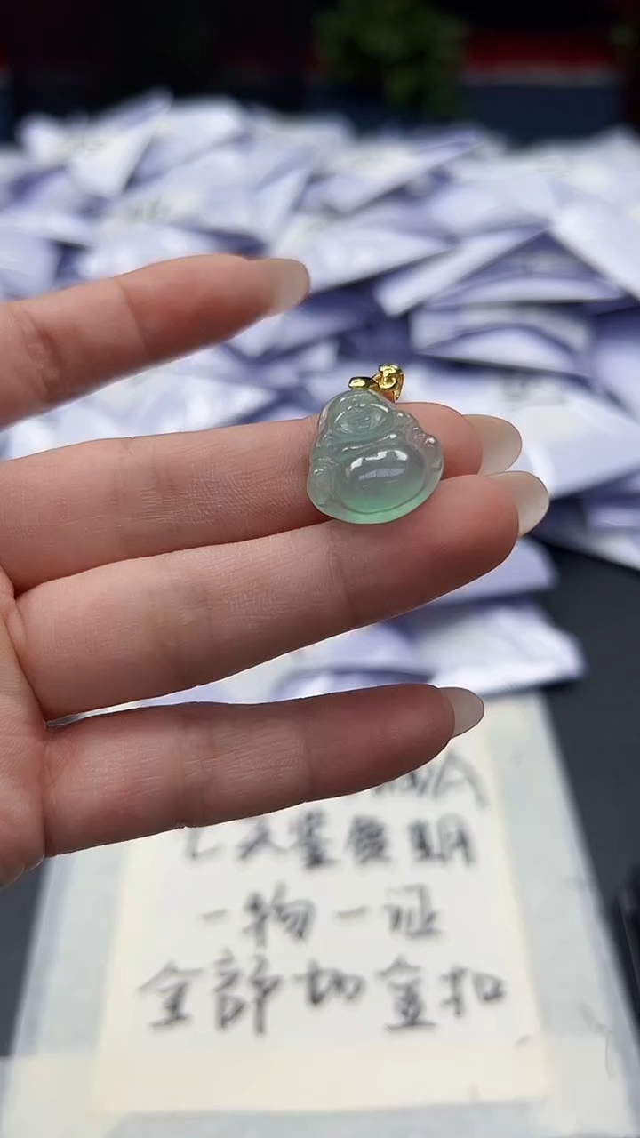 翡翠未镶嵌颈饰高端甄选（一物一图）12